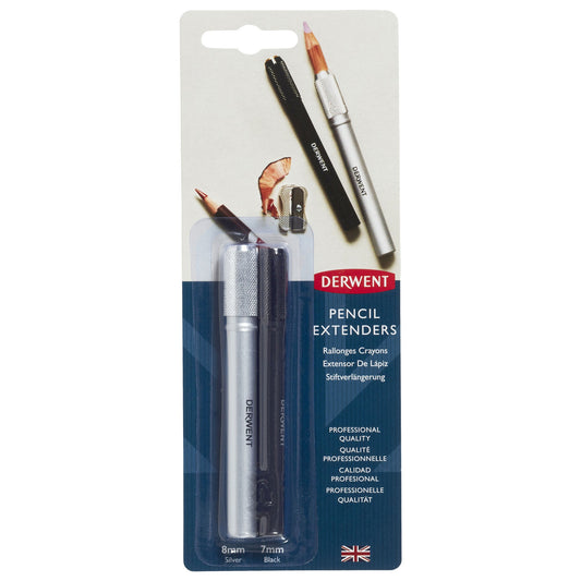 Derwent Pencil Extenders Pack of 2